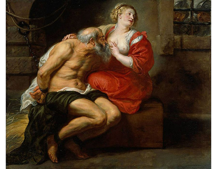 Simon and Pero (Roman Charity) c. 1630 