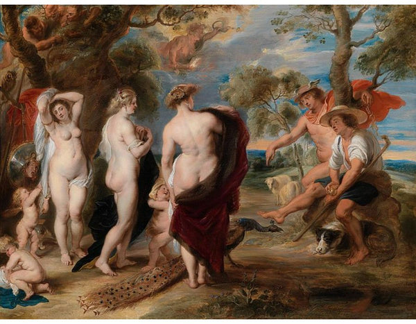 The Judgment of Paris c. 1636 