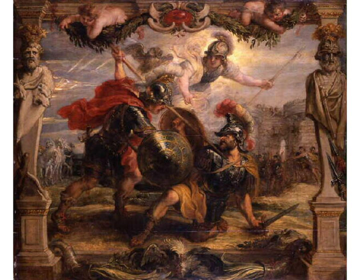 Achille Slays Hector 