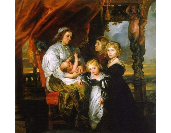 Deborah Kip and her Children 1629-30 