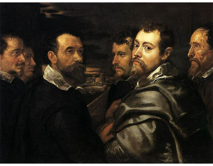 Self-Portrait in a Circle of Friends from Mantua 