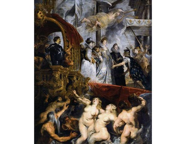 The Landing of Marie de Medicis at Marseilles 1623-25 