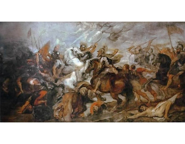 Henry IV at the Battle of Ivry 