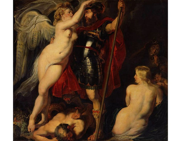 The Champion Of Virtue (Mars) Crowned By The Goddess Of Victory 1615-1616 