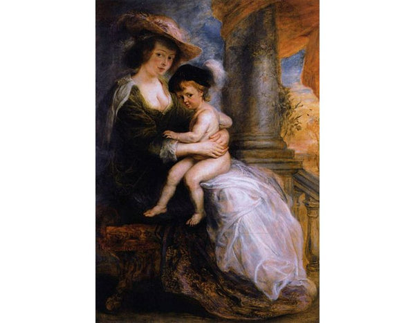 Helena Fourment with her Son Francis 1635 