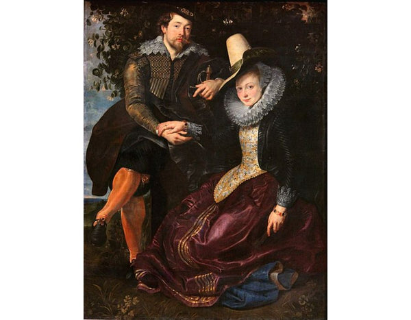 The Artist and His First Wife, Isabella Brant, in the Honeysuckle Bower 1609-10 