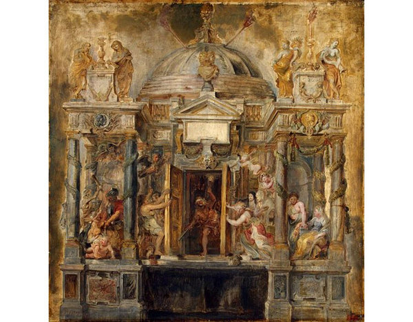 Temple Of Janus Study 1635 