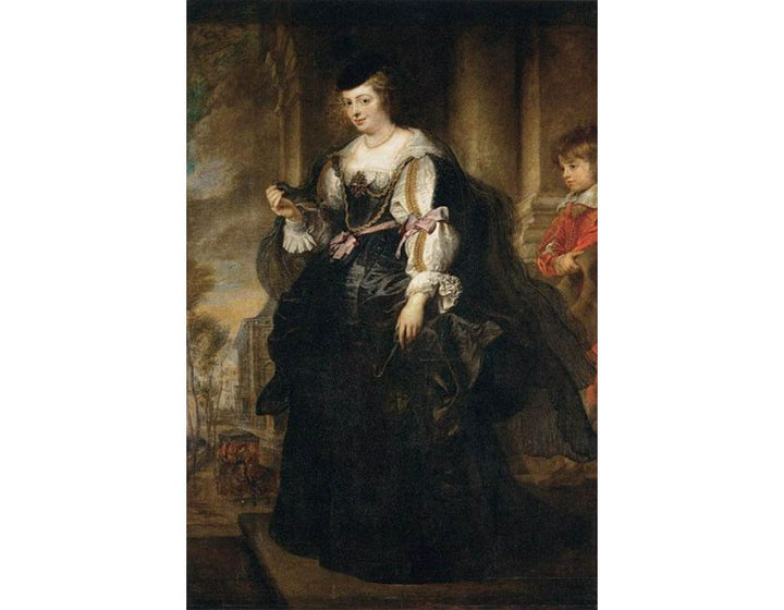 Helena Fourment with a Carriage 1639 