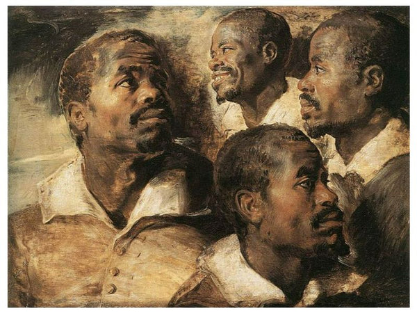 Four Studies of the Head of a Negro 