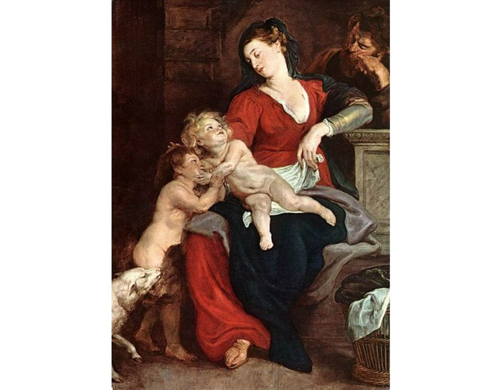 The Holy Family With The Basket 