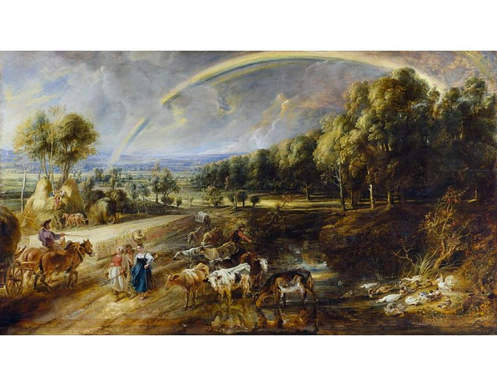 Landscape with a Rainbow c. 1638 