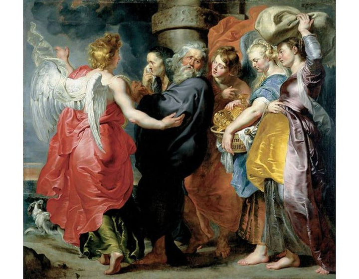 The Departure of Lot and his Family from Sodom 