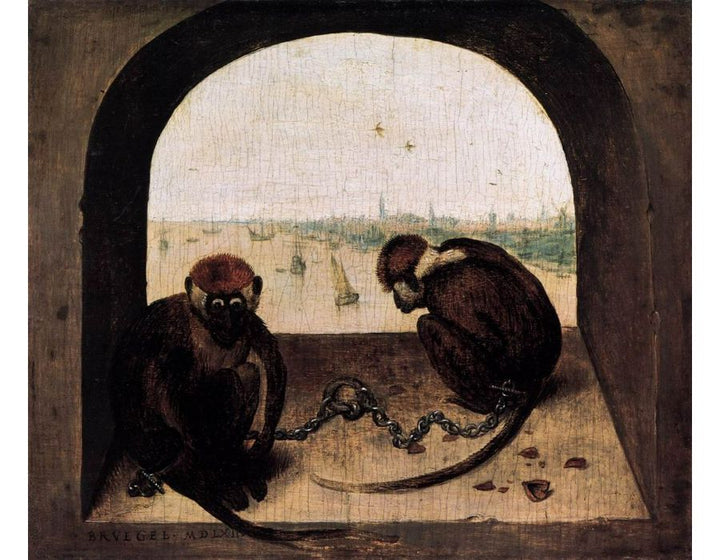 Two Chained Monkeys