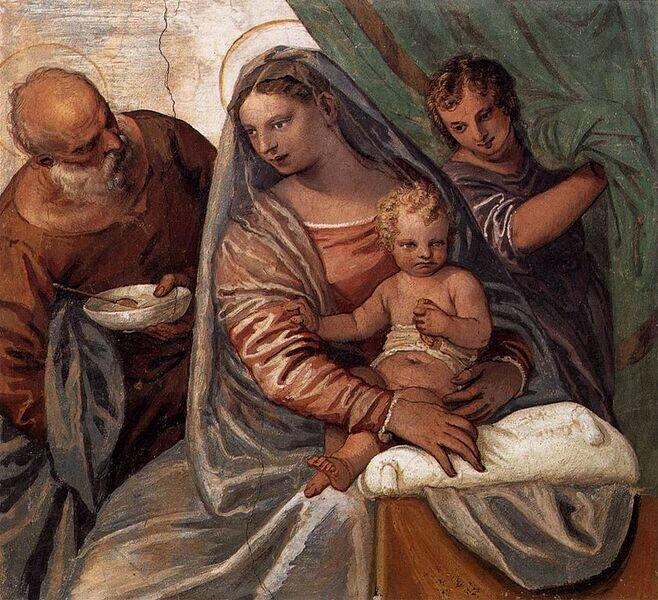 The Holy Family (Madonna della pappa) 