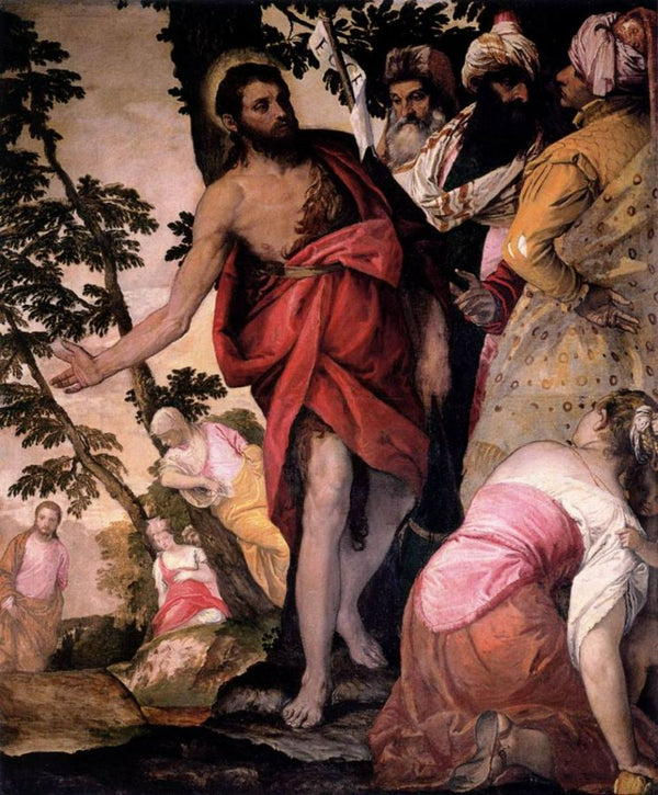 St John the Baptist Preaching c. 1562 