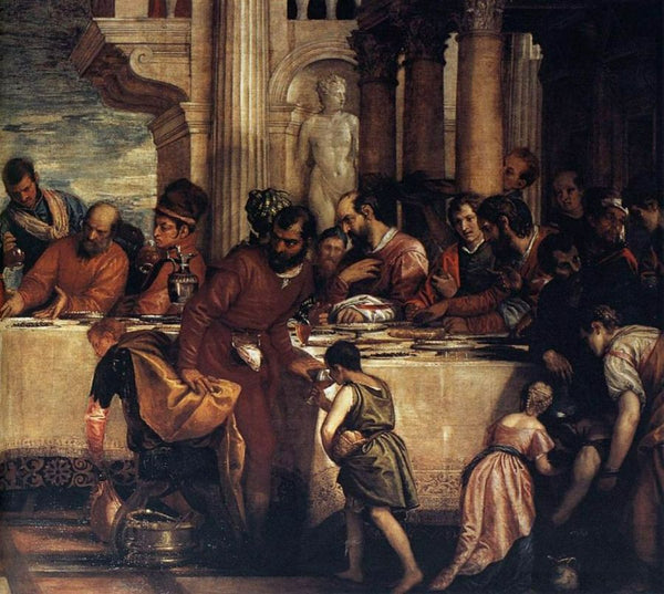 Feast at the House of Simon (detail) 3 