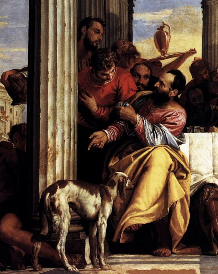 Feast in the House of Simon (detail) 