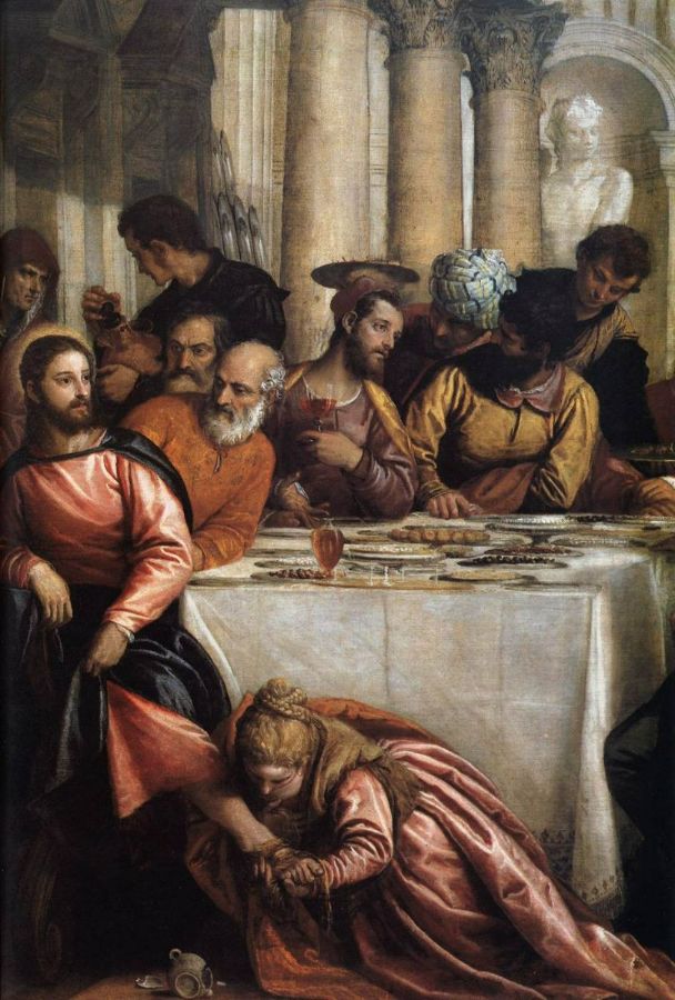 Feast at the House of Simon (detail) 2 