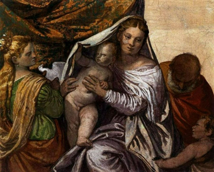 Holy Family with St Catherine and the Infant St John 