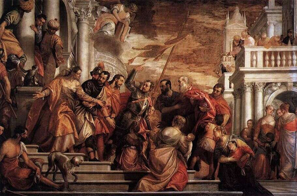 Sts Mark and Marcelino Being Led to Martyrdom 1565 