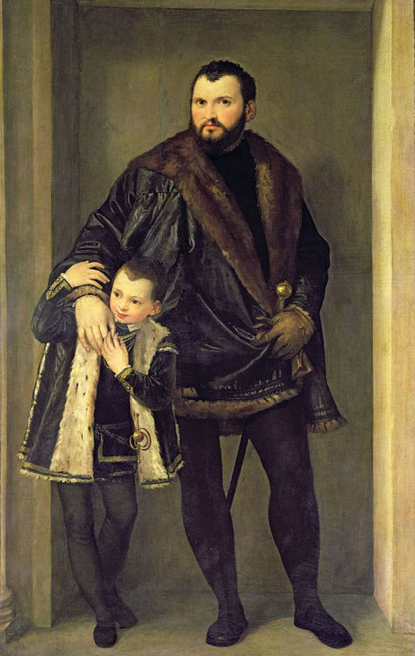 Giuseppe da Porto and his Son Adriano, c.1555 