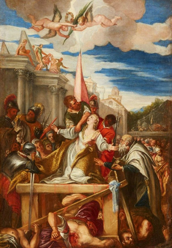 The Martyrdom of Saint Afra 