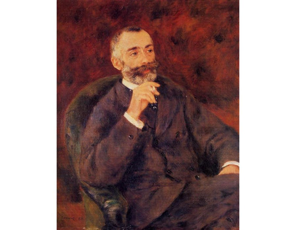 Paul Berard Painting by Pierre Auguste Renoir