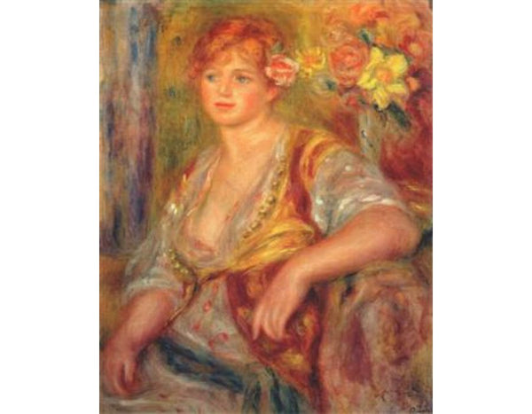 Dedee in spanish dress Painting  by Pierre Auguste Renoir