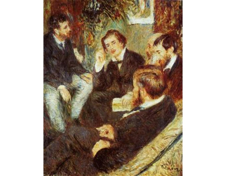 The Artists Studio Rue Saint Georges Paintingby Pierre Auguste Renoir