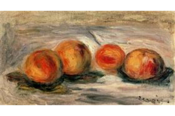 Peaches Painting by Pierre Auguste Renoir