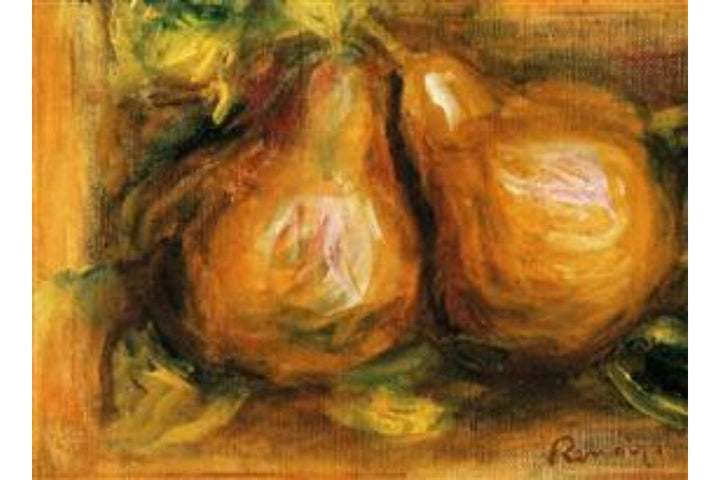 Pears Painting by Pierre Auguste Renoir