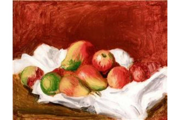 Pears And Apples Painting by Pierre Auguste Renoir