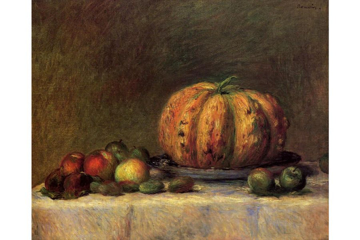 Still Life with Fruit 2 Painting by Pierre Auguste Renoir