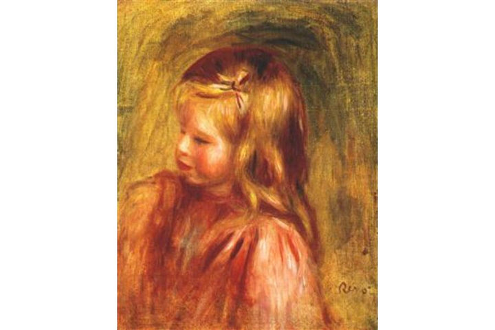 Portrait of coco 3 Painting by Pierre Auguste Renoir