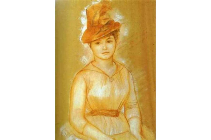 Portrait of a Woman 3 Painting by Pierre Auguste Renoir