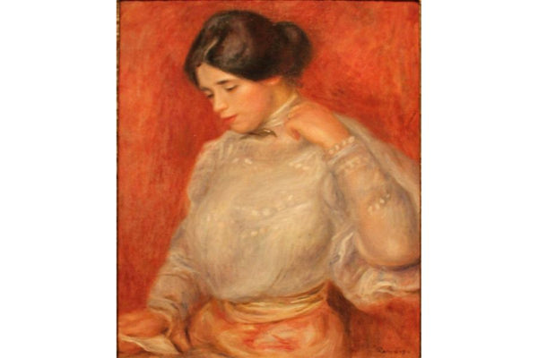 Graziella Painting by Pierre Auguste Renoir