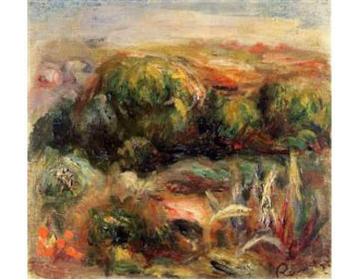 Landscape Near Cagnes2 Painting