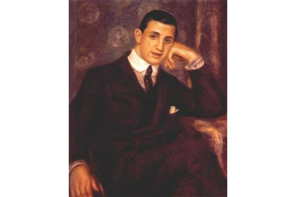 Portrait of Henry Bernstein Painting by Pierre Auguste Renoir