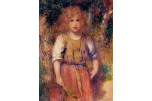 Gypsy Girl Painting by Pierre Auguste Renoir