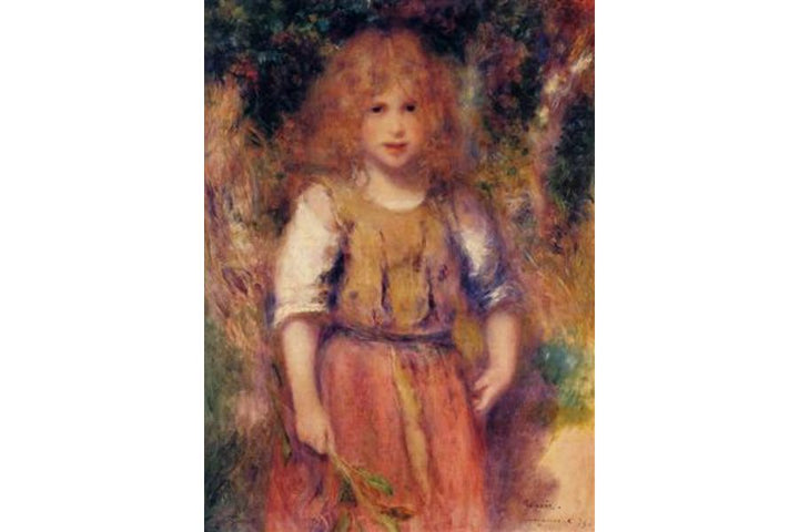 Gypsy Girl Painting by Pierre Auguste Renoir