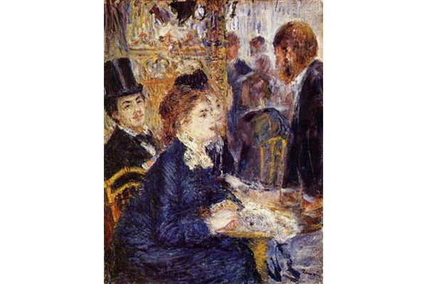 The Cafe Paintingby Pierre Auguste Renoir