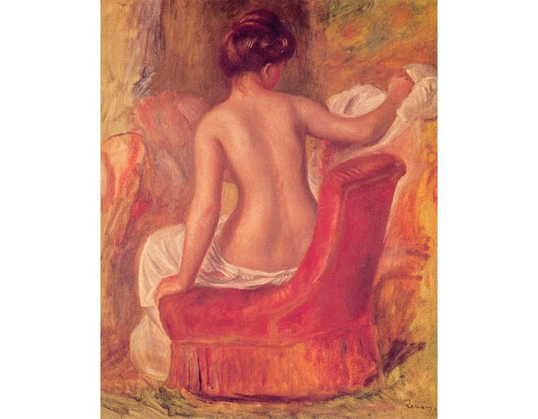 Nude in a Chair Painting