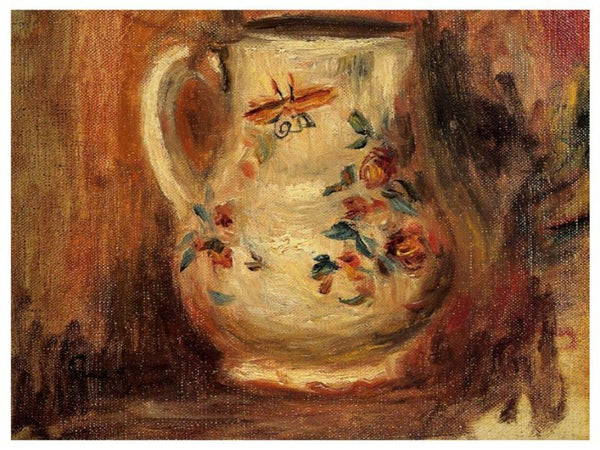 Pitcher2 Painting by Pierre Auguste Renoir