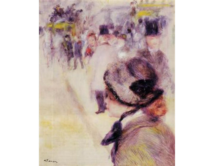 Place Clichy Painting by Pierre Auguste Renoir