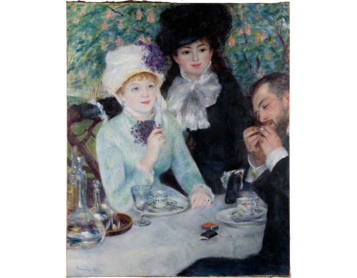 La fin du dejeuner Painting by Pierre Auguste Renoir