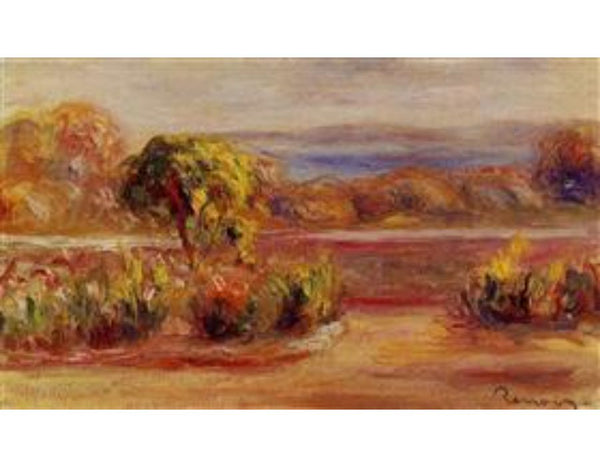 Midday Landscape Painting by Pierre Auguste Renoir