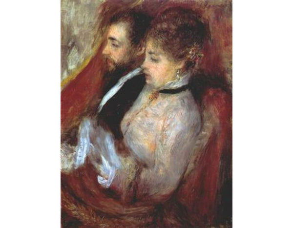 The little theater box Painting by Pierre Auguste Renoir