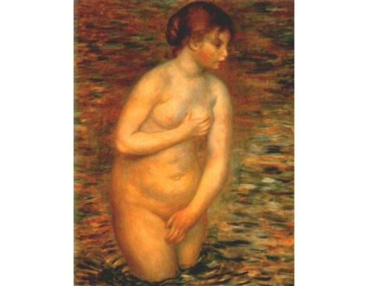 Nude in the water Painting