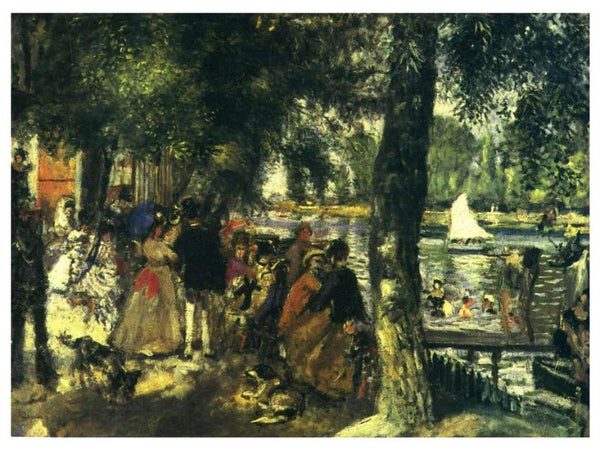 La Grenouillere3 Painting