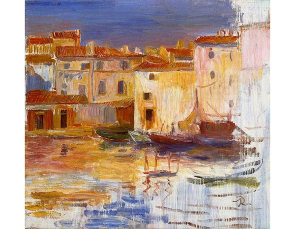 The Port Of Martigues Painting